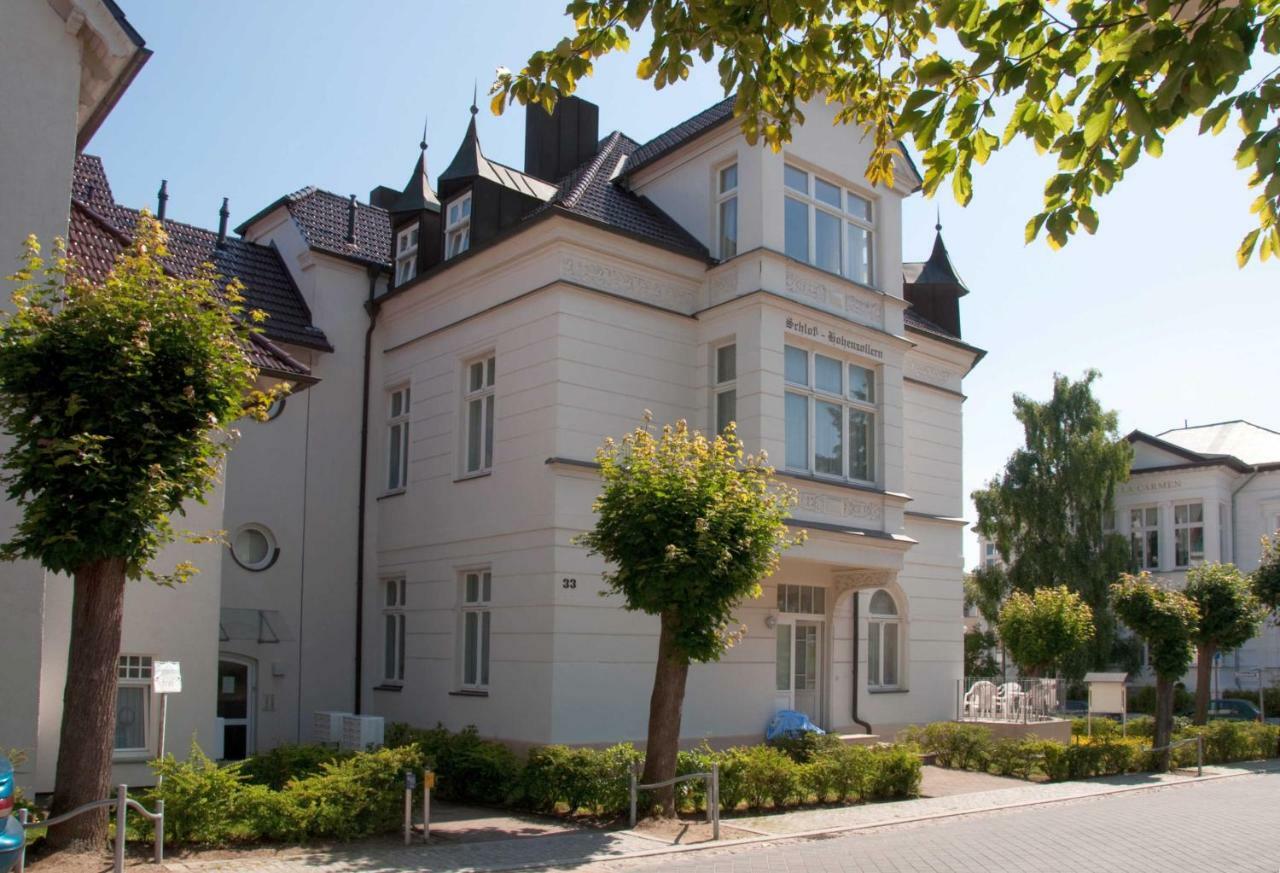 Ahlbeck, Schloss Hohenzollern Fewo Schlosszimmerchen Херингсдорф Екстериор снимка